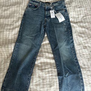 Lucky Brand size 2/26 loose boot cut jeans NWT